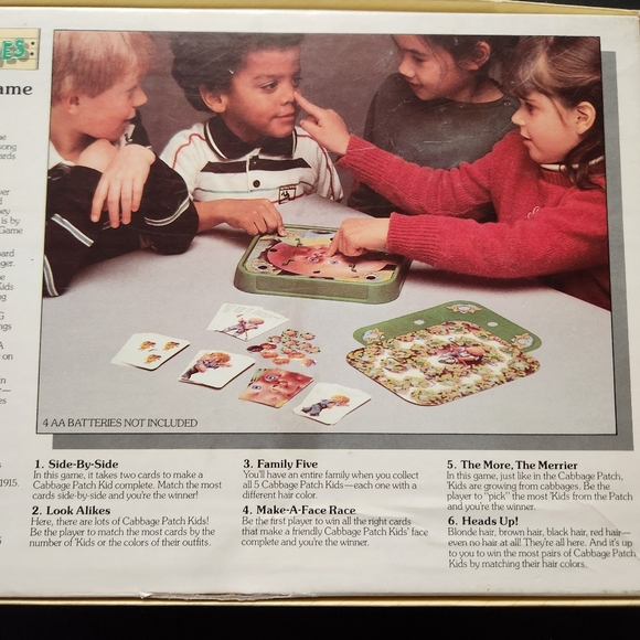 Vtg Cabbage Patch Kids Touching Tunes Magical Musical Game Parker Brothers - Picture 4 of 12